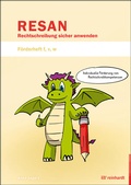 Cover: RESAN - Rechtschreibung sicher anwenden. F&ouml;rderheft f, v, w - Ernst Reinhardt Verlag