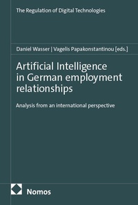 Bild vergrößern Bild: Artificial Intelligence in German employment relationships - Nomos