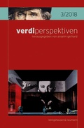 Cover: verdiperspektiven 3/2018 - K&ouml;nigshausen & Neumann
