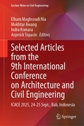 Cover: Selected Articles from the 9th International Conference on Architecture and Civil Engineering - Springer