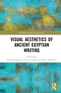 Cover: Visual Aesthetics of Ancient Egyptian Writing - Routledge