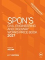 Cover: Spon's Civil Engineering and Highway Works Price Book 2027 - CRC Press