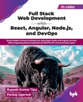 Cover: Full Stack Web Development with React, Angular, Node.js, and DevOps, Textbook - BPB Publications