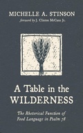 Cover: A Table in the Wilderness - Wipf and Stock Publishers