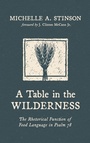 Cover: A Table in the Wilderness - Pickwick Publications