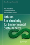 Cover: Lithium Bio-circularity for Environmental Sustainability - Springer