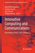 Cover: Innovative Computing and Communications - Springer