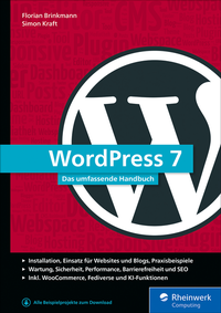 Enlarge image Cover: WordPress 7 - Rheinwerk