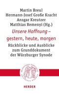Cover: Unsere Hoffnung - gestern, heute, morgen - Verlag Herder