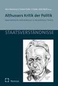 Cover: Althussers Kritik der Politik - Nomos