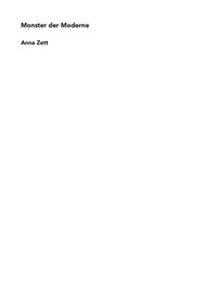 Enlarge image Cover: Monster der Moderne - TEXTEM VERLAG