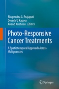 Cover: Photo-Responsive Cancer Treatments - Springer
