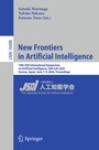 Cover: New Frontiers in Artificial Intelligence - Springer