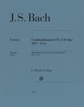 Cover: Johann Sebastian Bach - Cembalokonzert Nr. 3 D-dur BWV 1054 - Henle, G&uuml;nter
