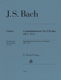 Cover: Johann Sebastian Bach - Cembalokonzert Nr. 3 D-dur BWV 1054 - Henle, G&uuml;nter