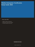 Cover: Medical Interpreter Certification Study Guide 2026 - Meridian Certification Press