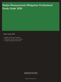 Cover: Radon Measurement/Mitigation Professional Study Guide 2026 - Meridian Certification Press