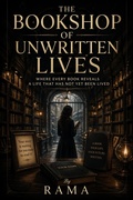 Cover: THE BOOKSHOP OF UNWRITTEN LIVES Where Every Book Reveals a Life That Has Not Yet Been Lived - RAMA