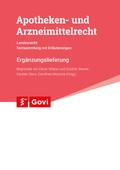 Cover: Apotheken- und Arzneimittelrecht - Landesrecht Mecklenburg-Vorpommern 101. Erg&auml;nzungslieferung - Avoxa - Mediengruppe Deutscher Apotheker