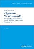 Cover: Allgemeines Verwaltungsrecht - KSV Medien
