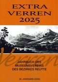Cover: Extra Verren 2025 - Museumsverein Reutte