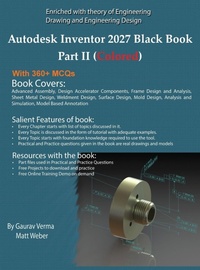 Enlarge image Cover: Autodesk Inventor 2027 Black Book Part II - CADCAMCAE Works