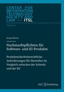 Cover: Nachmarktpflichten für Software- und KI-Produkte - tredition GmbH