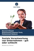 Cover: Soziale Verantwortung von Unternehmen - gut oder schlecht - Verlag Unser Wissen