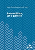 Cover: Sustentabilidade, ESG e qualidade - Editora Senac S&atilde;o Paulo