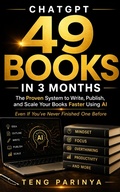 Cover: 49 Books in 3 Months with ChatGPT - TENG PARINYA