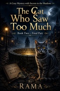 Cover: The Cat Who Saw Too Much  A Cozy Mystery with Secrets in the Shadows  Book Two - Final Part - RAMA