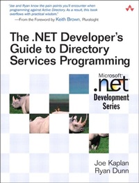 Enlarge image Cover: .NET Developer's Guide to Directory Services Programming, The - Pearson
