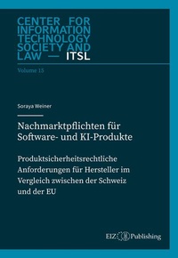 Enlarge image Cover: Nachmarktpflichten für Software- und KI-Produkte - EIZ Publishing