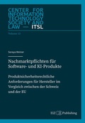 Cover: Nachmarktpflichten f&uuml;r Software- und KI-Produkte - EIZ Publishing