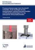Cover: Prozessverbesserungen beim Kunststoffschwei&szlig;en: Scale Up-Regeln f&uuml;r das quasisimultane Laserdurchstrahlschwei&szlig;en und Mindestbauteilsteifigkeit f&uuml;r das ambossfreie Ultraschallschwei&szlig;en - Shaker