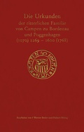 Cover: Die Urkunden der ritterlichen Familie von Campen zu Bordenau und Poggenhagen (1070) 1269-1600 (1768) - Wallstein