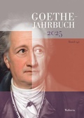 Cover: Goethe-Jahrbuch 2025 - Wallstein