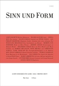 Cover: Sinn und Form 3/2026 - SINN und FORM