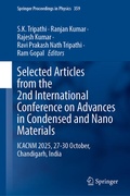 Cover: Selected Articles from the 2nd International Conference on Advances in Condensed and Nano Materials - Springer