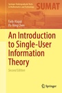 Cover: An Introduction to Single-User Information Theory - Springer