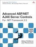 Cover: Advanced ASP.NET AJAX Server Controls For .NET Framework 3.5 - Addison Wesley