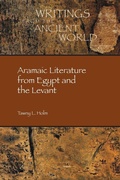 Cover: Aramaic Literature from Egypt and the Levant - Society of Biblical Literature