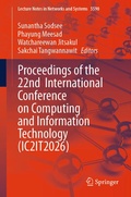 Cover: Proceedings of the 22nd International Conference on Computing and Information Technology (IC2IT2026) - Springer