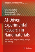 Cover: AI-Driven Experimental Research in Nanomaterials - Springer