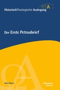 Cover: Der Erste Petrusbrief - R.Brockhaus