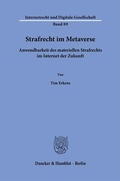 Bild: Strafrecht im Metaverse - Duncker & Humblot