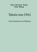 Cover: Tabula rasa 1961 - BoD - Books on Demand
