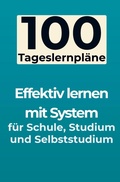 Cover: 100 Tageslernpl&auml;ne - lernschatz