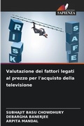 Cover: Valutazione dei fattori legati al prezzo per l'acquisto della televisione - Edizioni Sapienza