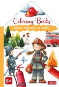 Cover: Colouring Books. Firefighters - Sassi